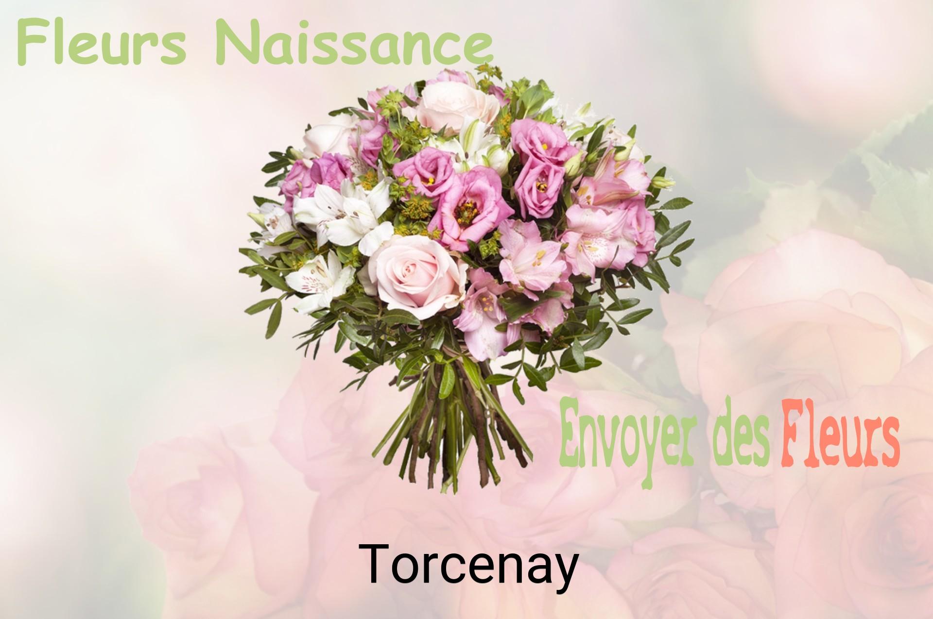 Bouquet de fleurs de naissance livré à Torcenay